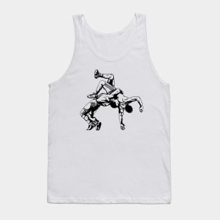 Wrestling Tshirt Tank Top